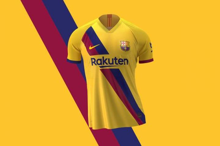 playera barcelona 2019 visitante