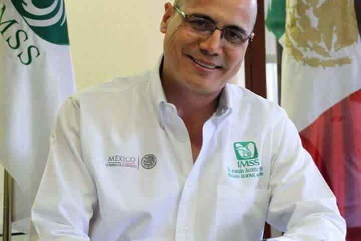 Cerró su ciclo al frente del IMSS en Michoacán, Román Acosta 