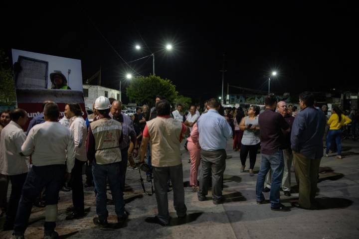 Gobierno de Morelia pone en marcha nuevo sistema de luminarias en Trincheras de Morelos