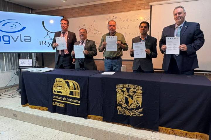 Radioastronomía en la UNAM Morelia lidera acuerdo histórico 