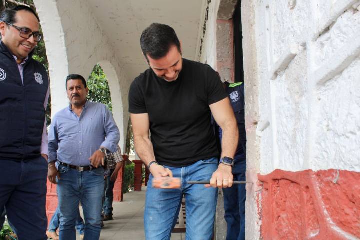 Yankel Benítez impulsa la recuperación de la Jefatura de Tenencia en Chiquimitío