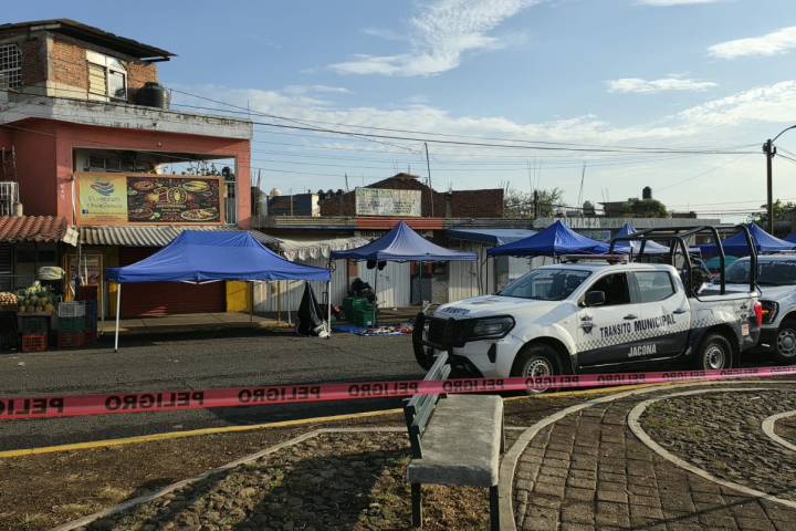 Comerciante es privado de la vida a balazos, en Tianguis de Jacona