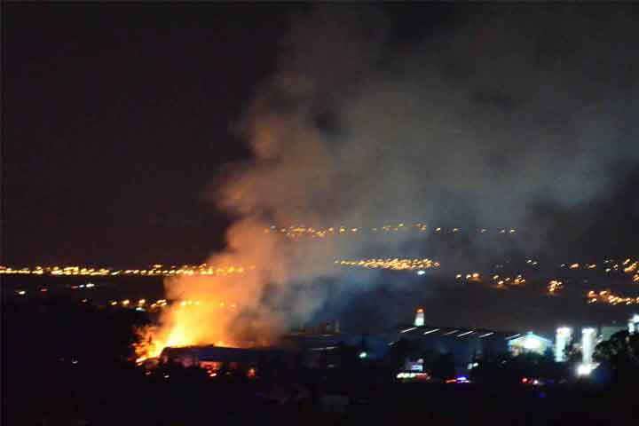 Un lesionado y pérdidas millonarias dejo incendio en CEPAMISA