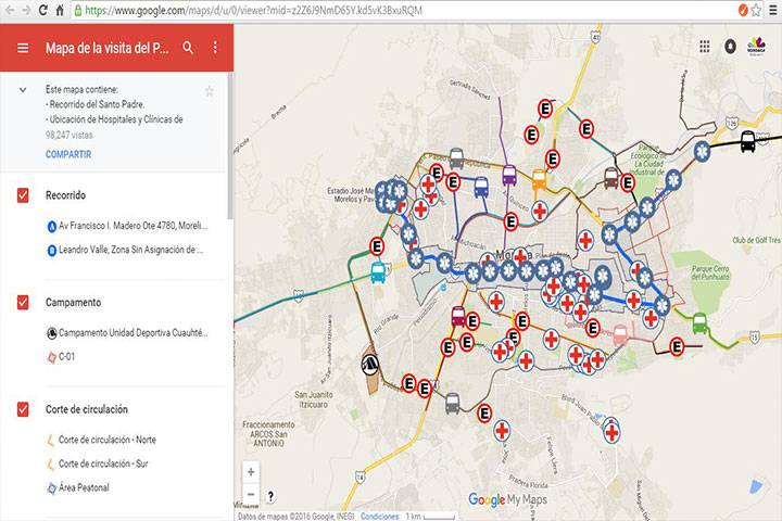 Servicio de transporte público garantizado durante la visita del Papa    