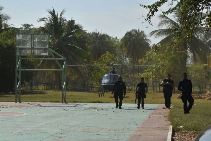 Instalan Base de Operaciones Mixtas en  Cenobio Moreno, Apatzingán    