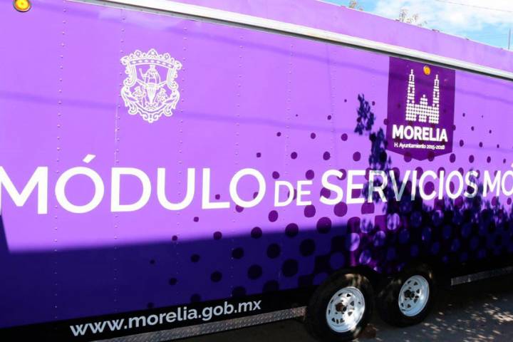Unidad Móvil de Servicios estará esta semana en la colonia Vasco de Quiroga  